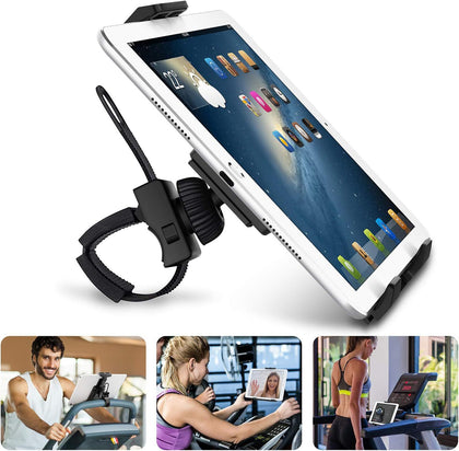 ablet Holder, Mobile Phone Holder, Bike Can Be Rotated 360 ° For Home Trainer / Cross Trainer / Bike / Gps Navigation Gym, Stand For Tablet