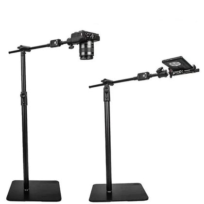 YUNTENG VCT-838 Heavy Duty Crane Stand for Phone Tablet Camera 155cm with wireless remote control for Phone