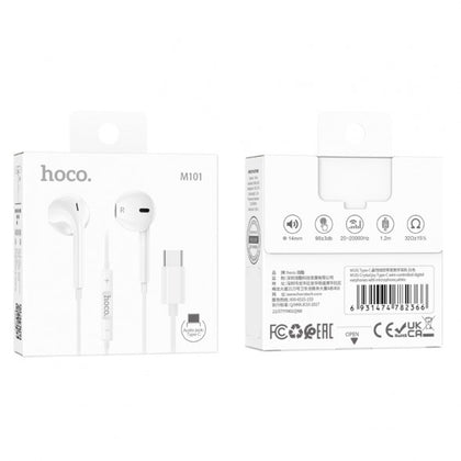 Hoco M101 Crystal USB-C Handsfree(Hoco M101 Crystal USB-C Handsfree)