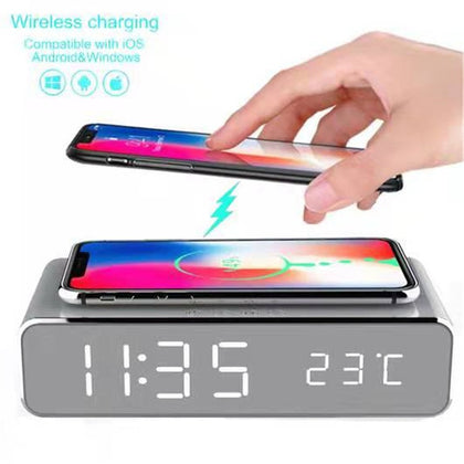 Phone Wireless Charger Clock