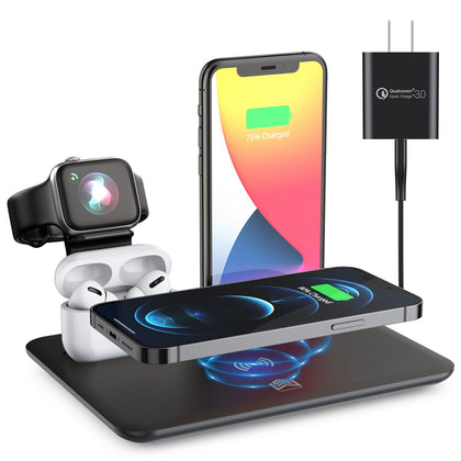 Wireless Charger Watch Headset Mobile Phone Charging Stand Desktop Wireless Charging